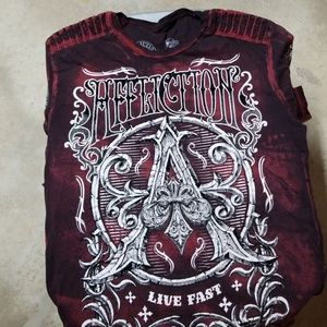 Affliction Long Sleeve Shirt Medium